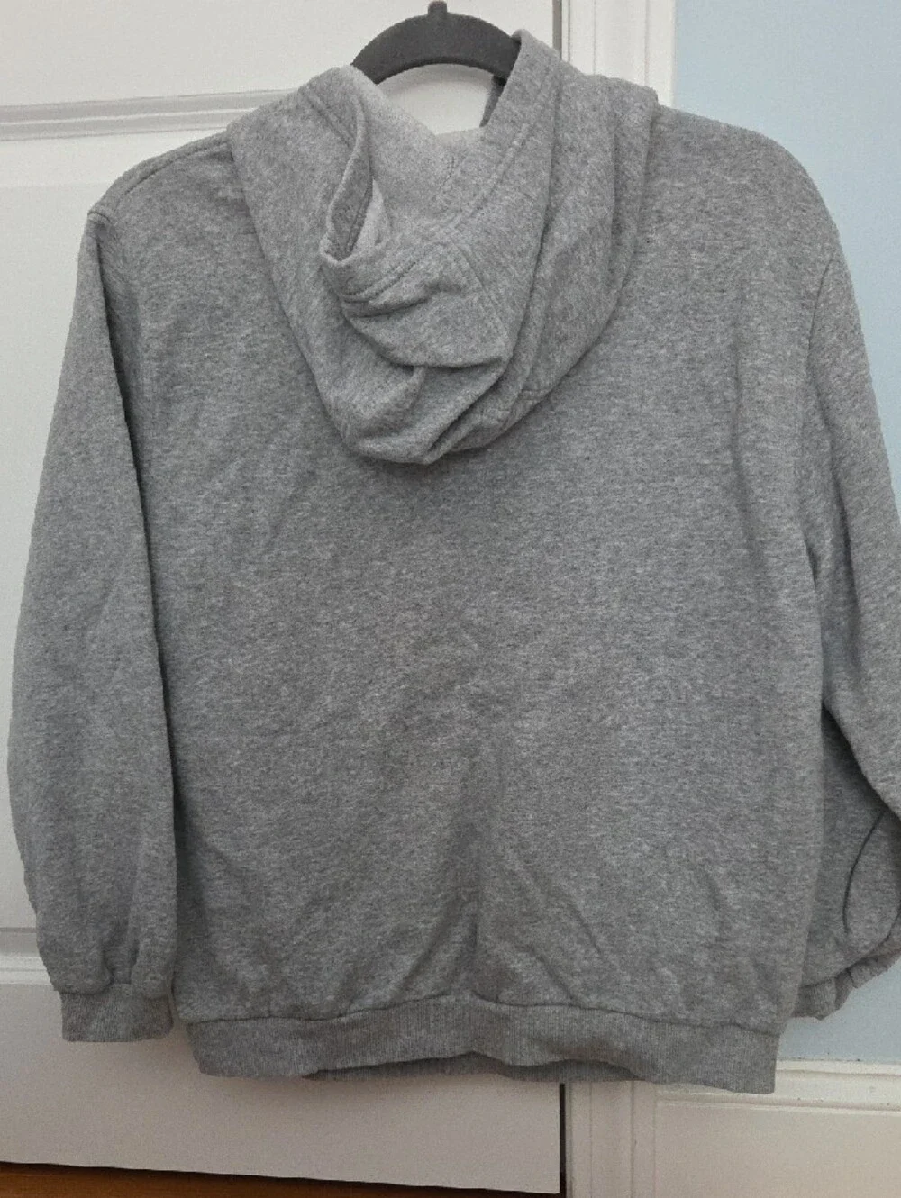 Nike Gray Hoodie with White Logo